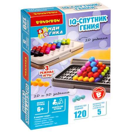 Настольная игра Bondibon БондиЛогика IQ-Спутник гения