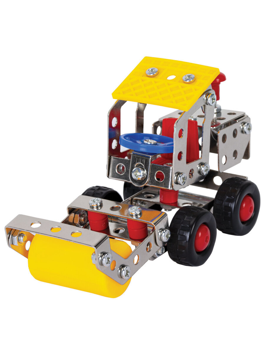 Конструктор BAMBOX Строительная техника 5 в 1 металлический 139 дет. - фото 5