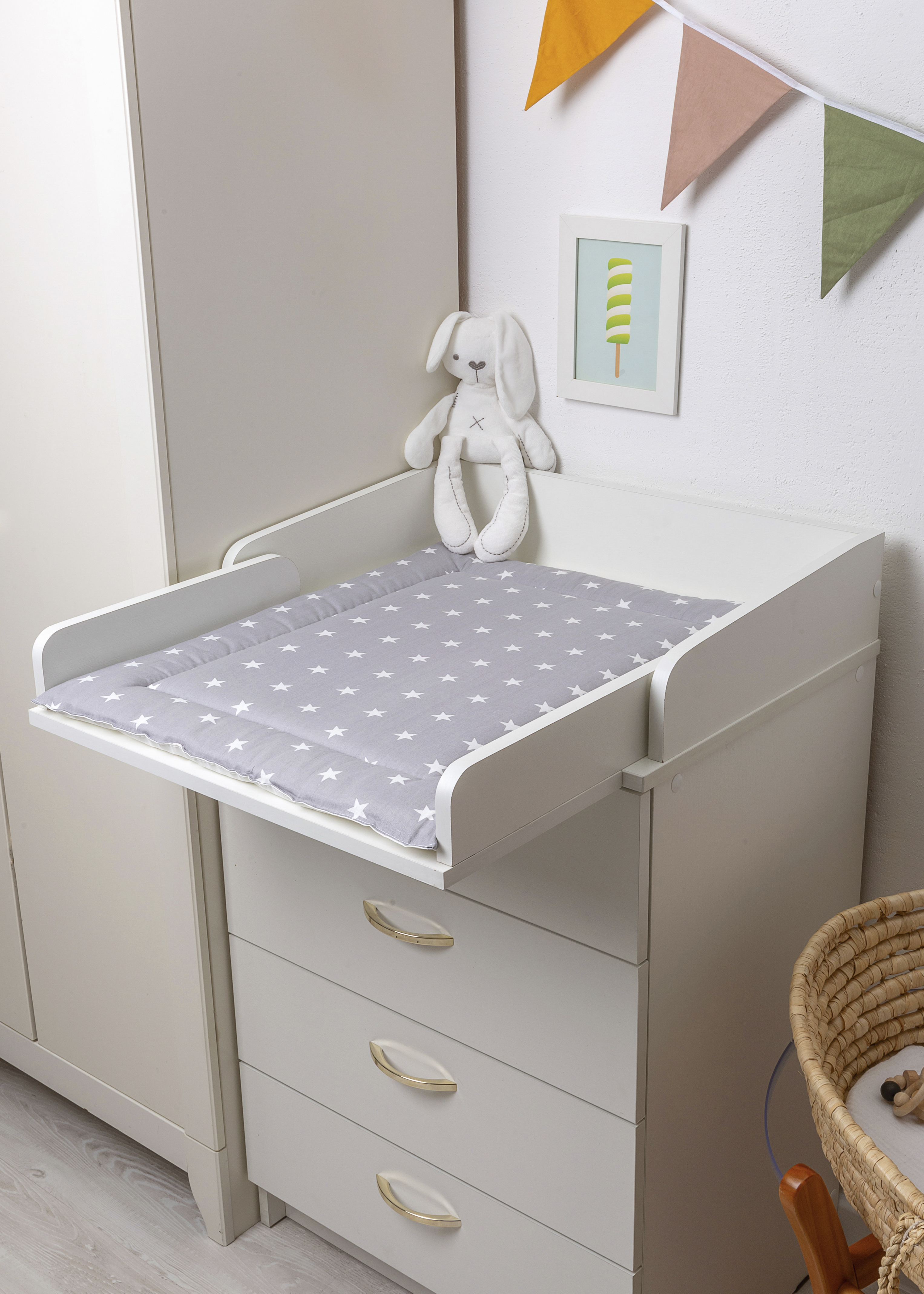 Матрас для пеленания БОНЯМ двухсторонний - фото 7