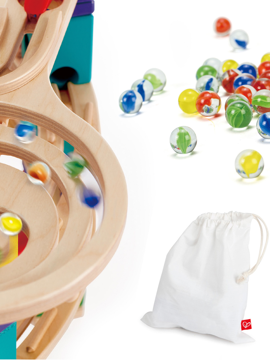 Шарики для игрового набора Hape "Гонки" Hape марблс стеклянные шарики, 50 шт. E6035_HP - фото 1