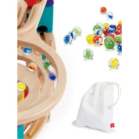 Шарики для игрового набора Hape \"Гонки\" Hape марблс стеклянные шарики, 50 шт. E6035_HP