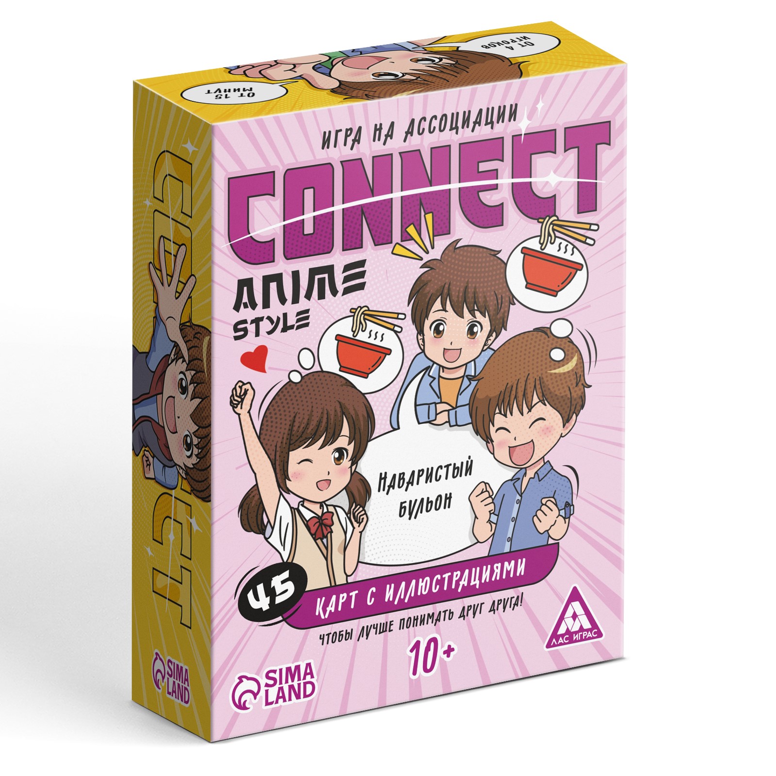 Настольная игра Лас Играс Connect Anime style - фото 1