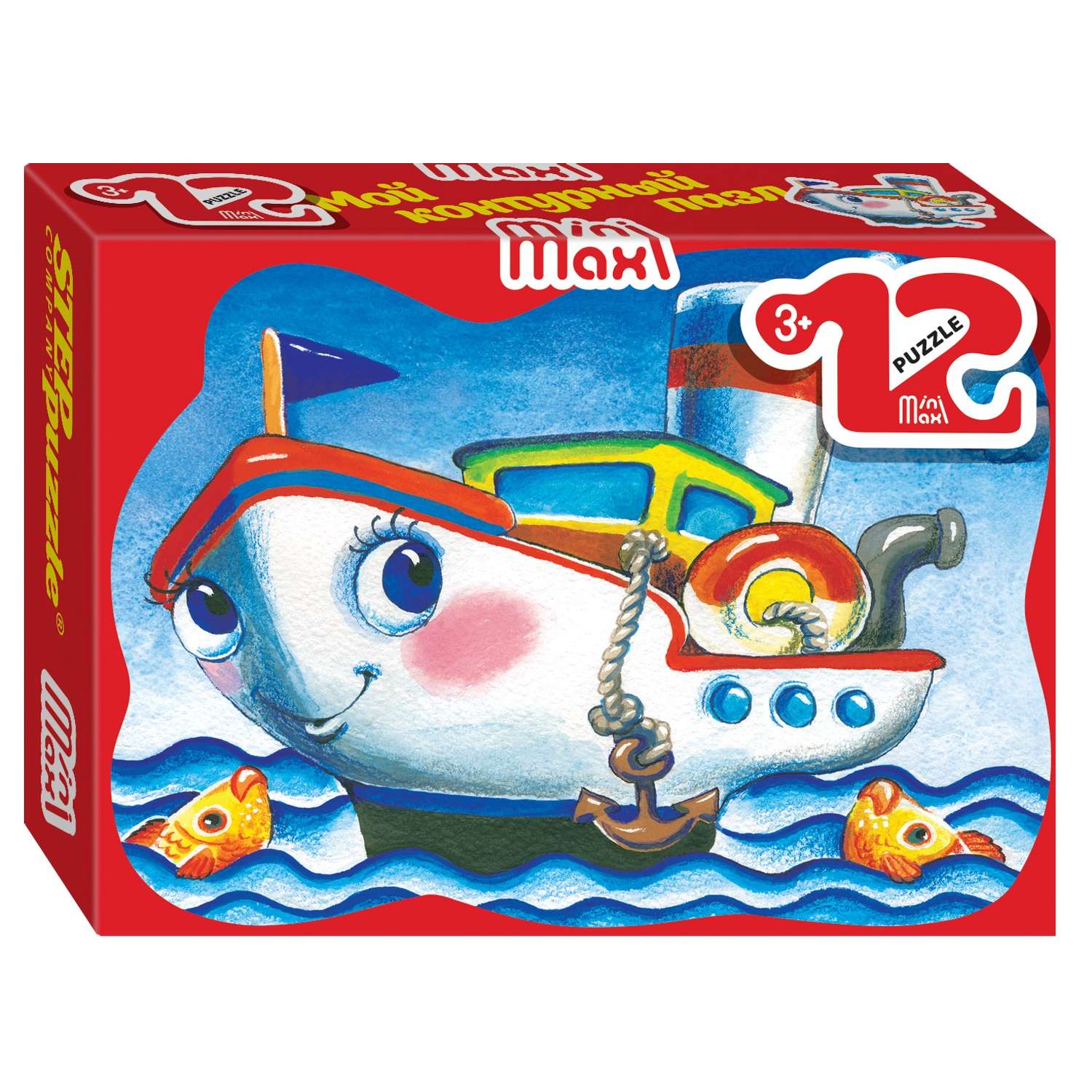 Пазл Step Puzzle Mini Maxi классический в ассортименте - фото 7