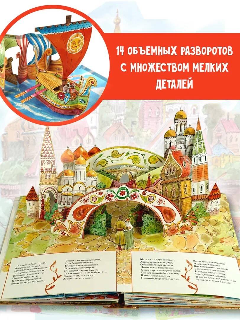 Книга АСТ Сказка о царе Салтане рисунок В Челака - фото 7