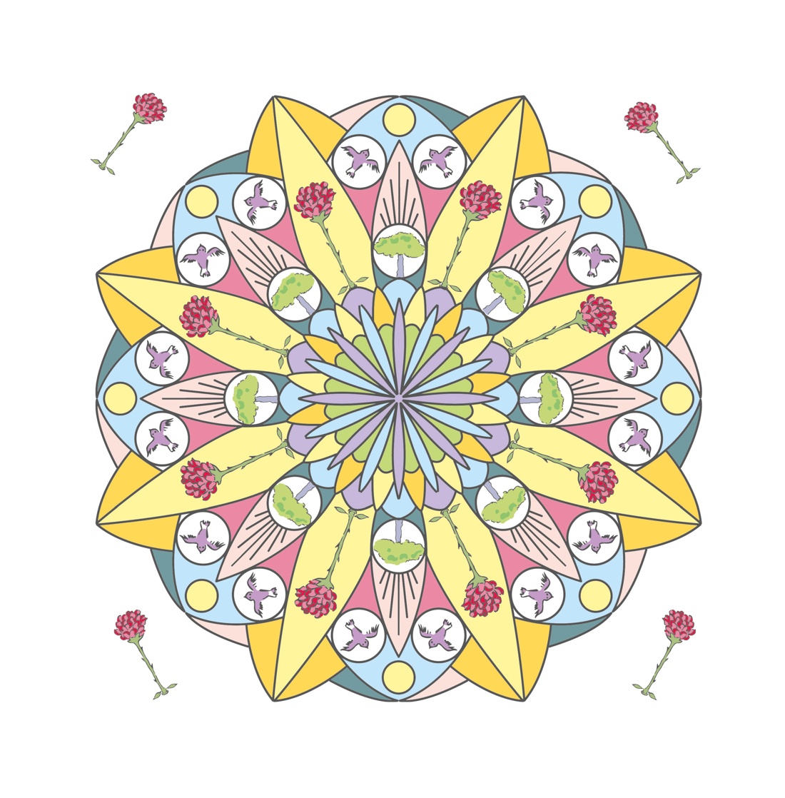 Книга Махаон Арт раскраска антистресс Сент Экзюпери А де В мире Маленького принца - фото 12