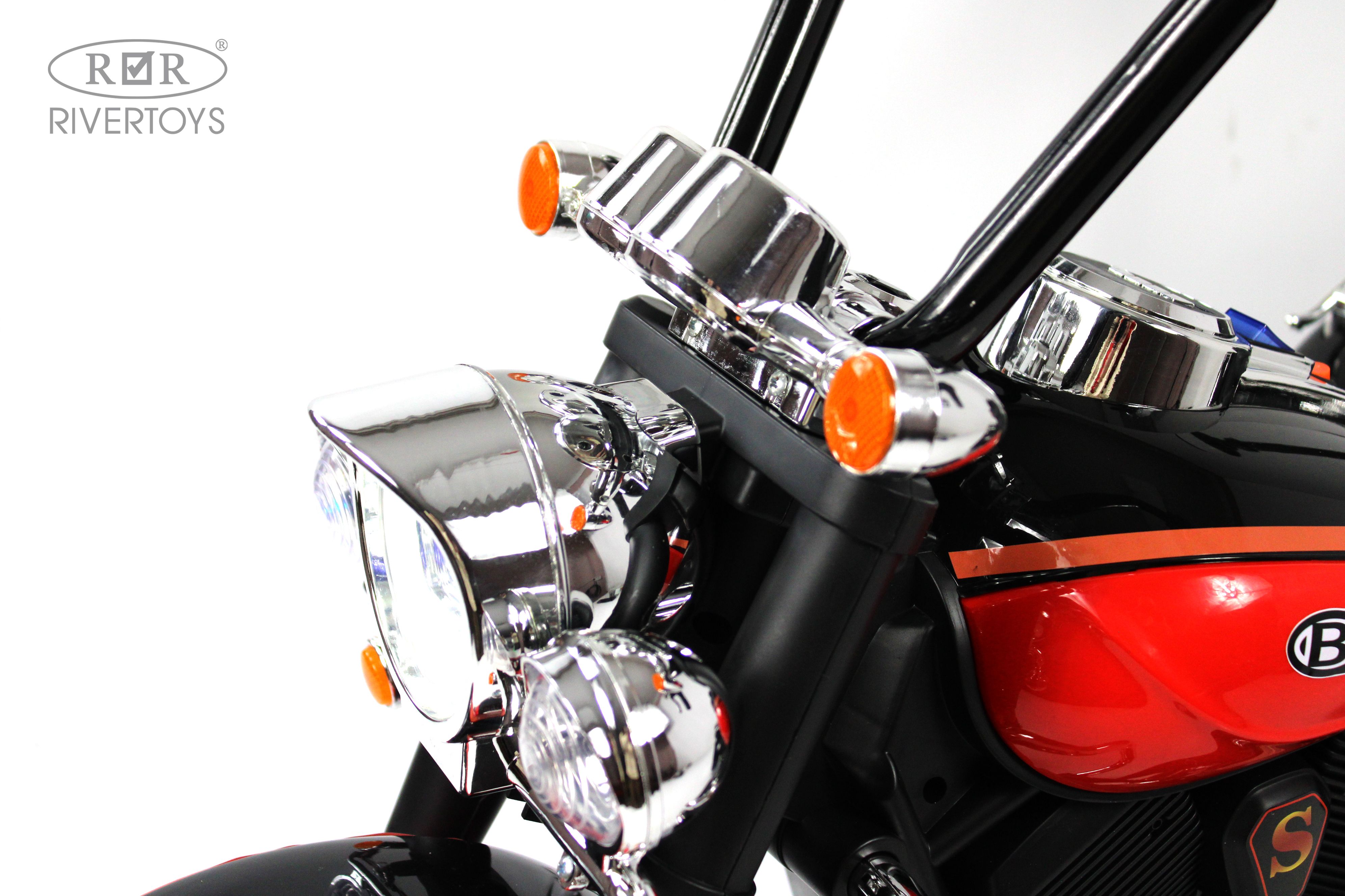 Электромобиль RIVERTOYS K003PX-RED - фото 16
