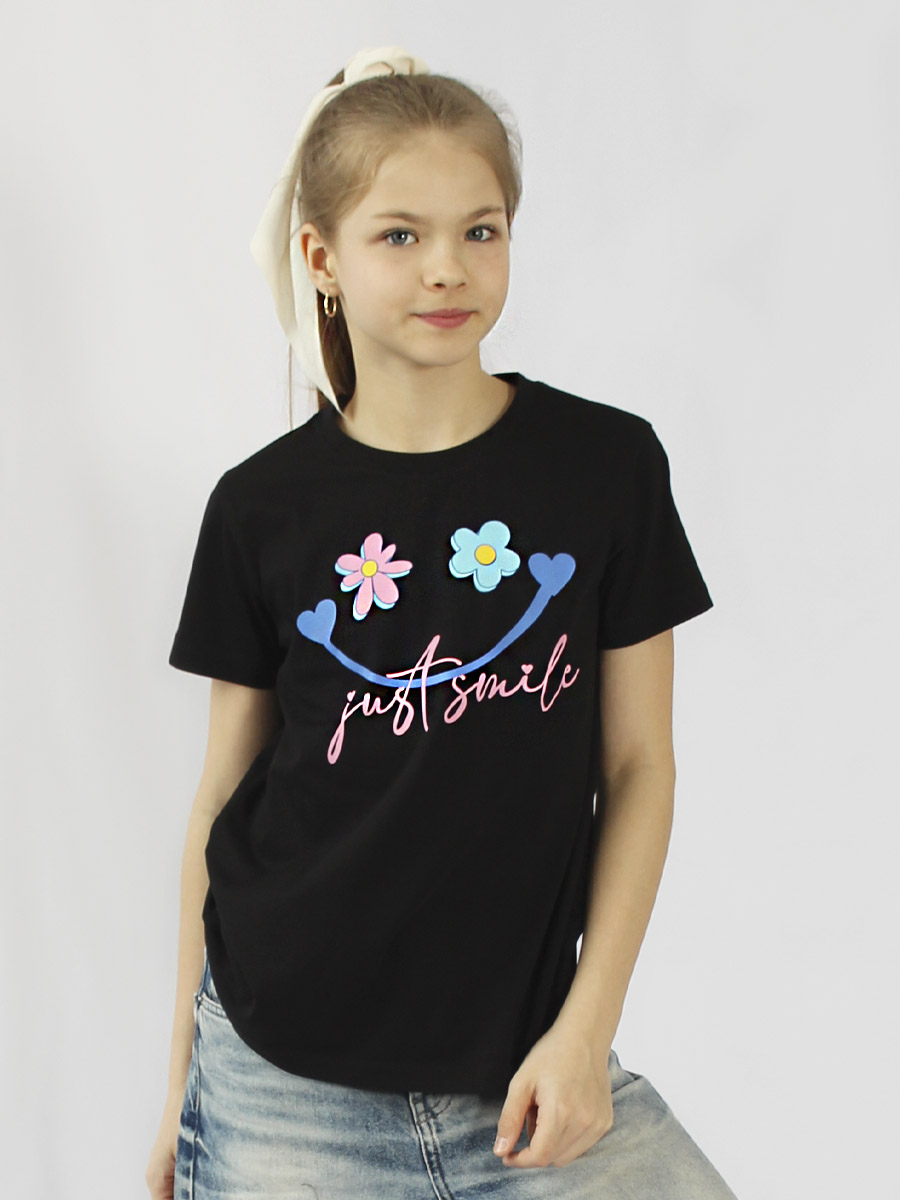 Футболка STELLA MODA 11402 чернильный - фото 1
