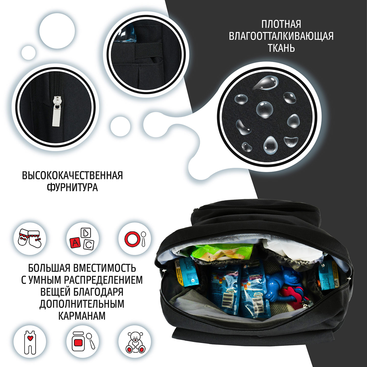 Рюкзак Nuovita CAPCAP hipster - фото 6