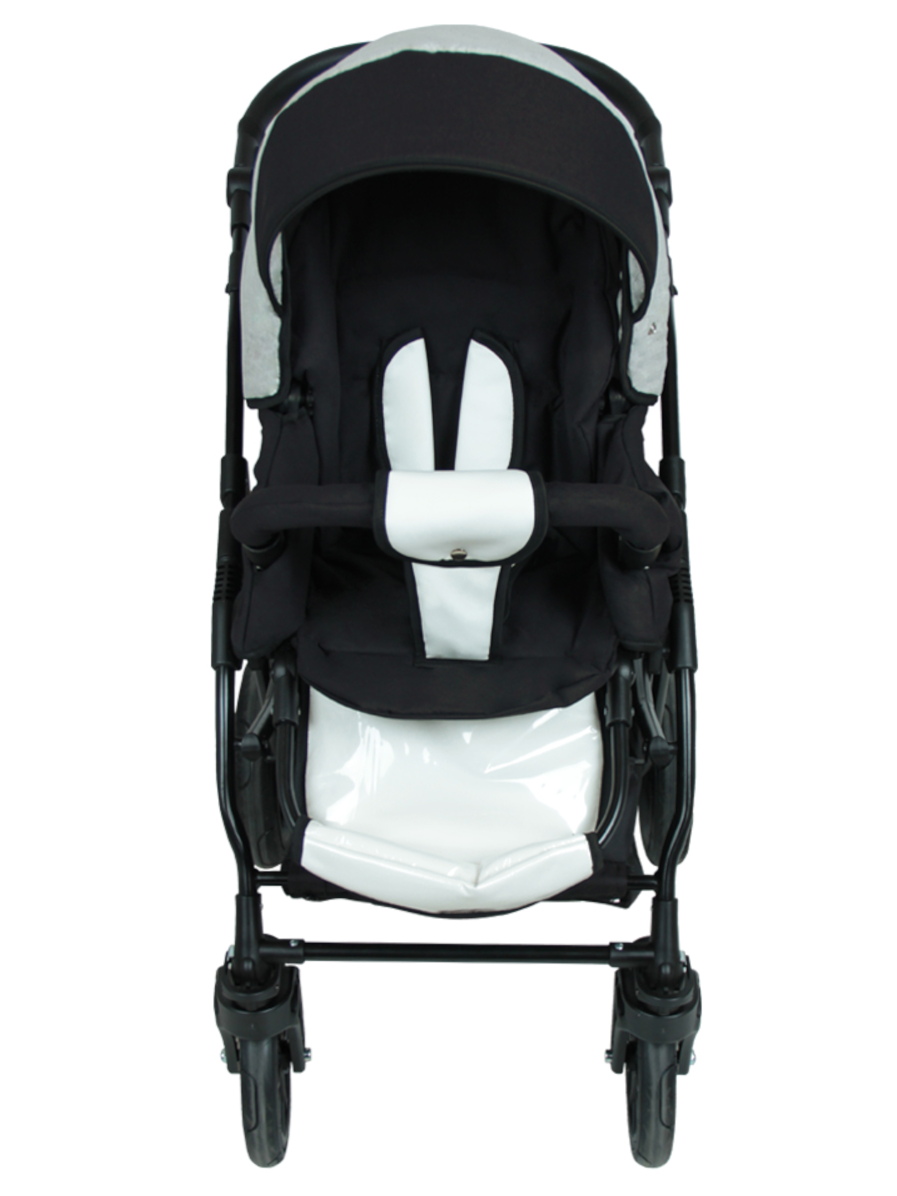 Коляска 3в1 alis Alvaro F 04 серый-белый - фото 11