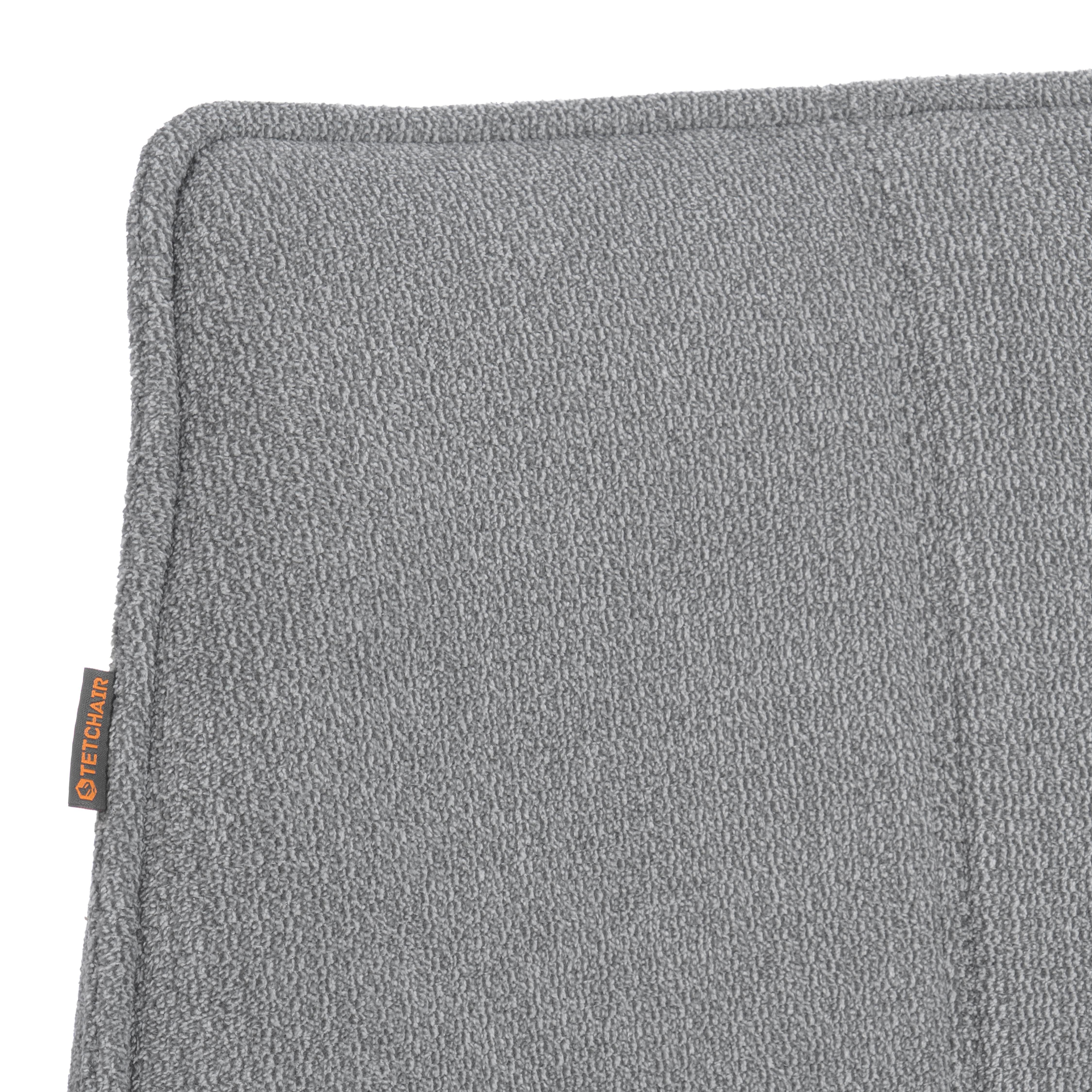 Компьютерное кресло TETCHAIR велюр/букле, светло-серый - фото 9