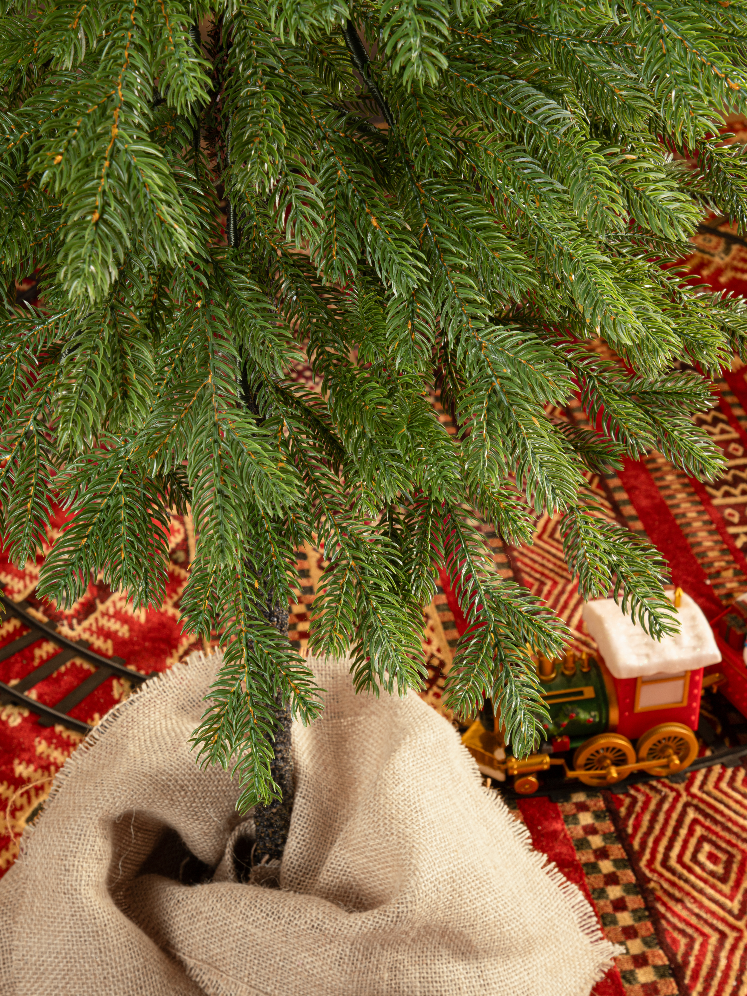 Ель Баллада Поезд Ёлок итая на высокой ножке 180см. - фото 5