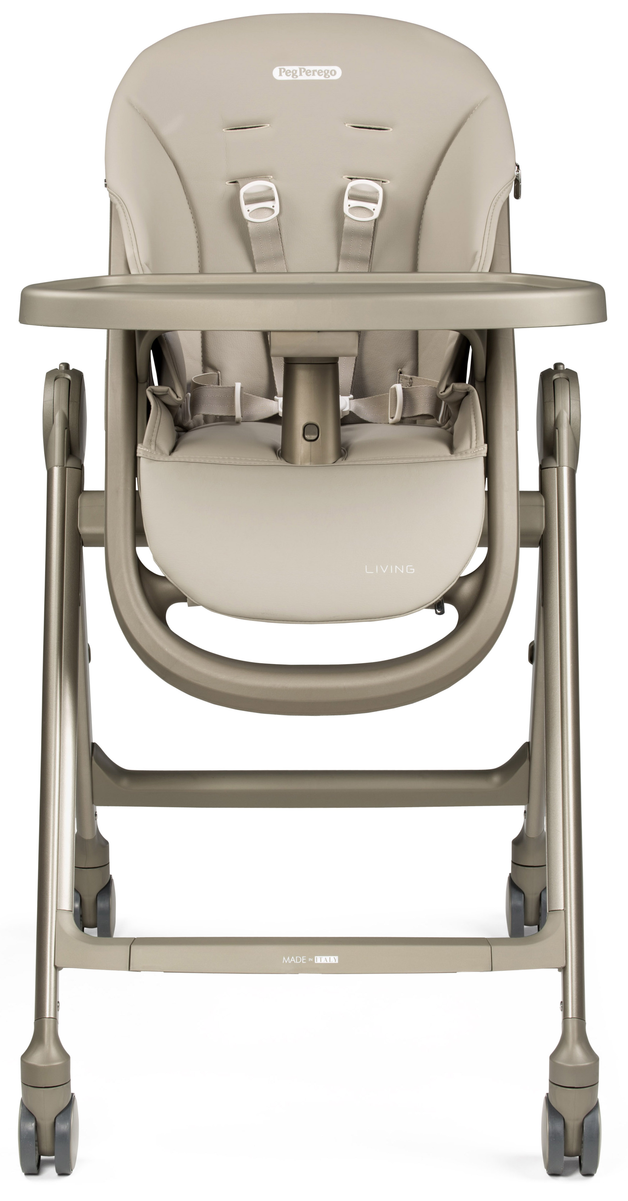 Стульчик для кормления Peg-Perego Living Space бежевый - фото 5