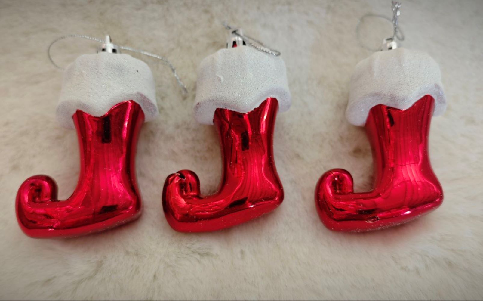 Набор Носок рождевственский 3шт8см Магия праздника NY156-1 - фото 1