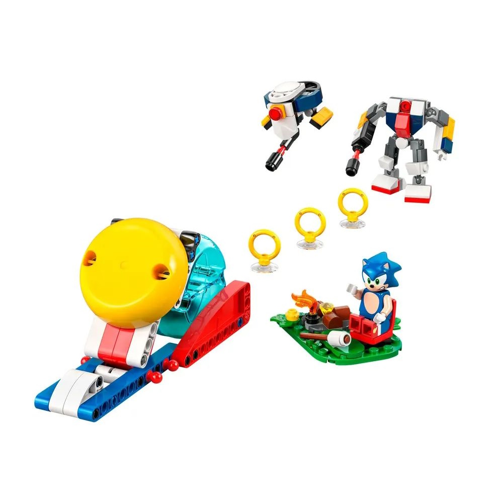 Конструктор LEGO Sonic the Hedgehog Столкновение Соника у костра 177 дет. - фото 2