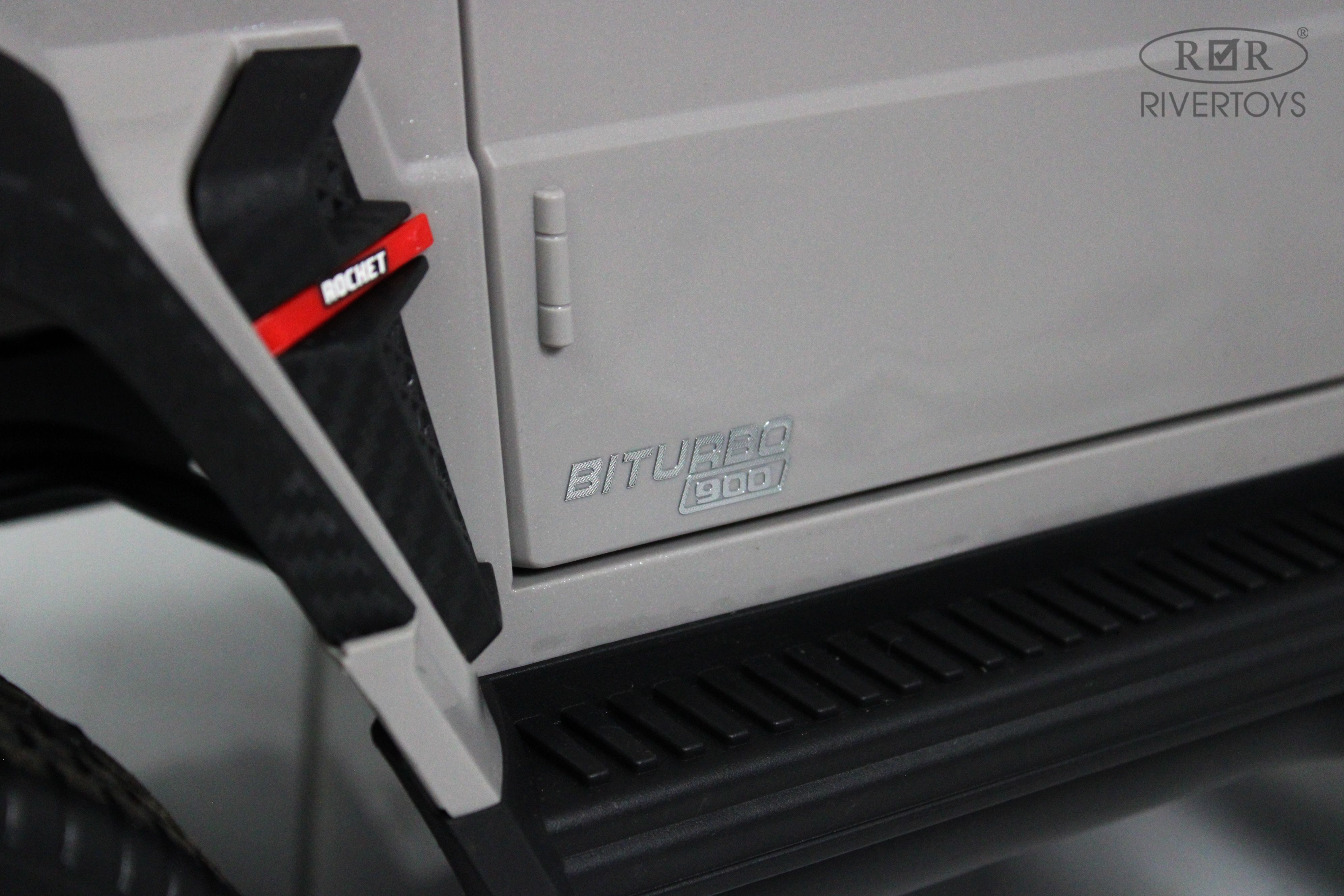 Электромобиль RIVERTOYS Mercedes Z999ZZ-GREY С пультом ДУ - фото 15