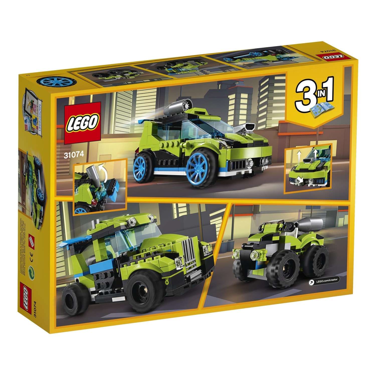 Конструктор LEGO Creator блочный - фото 3