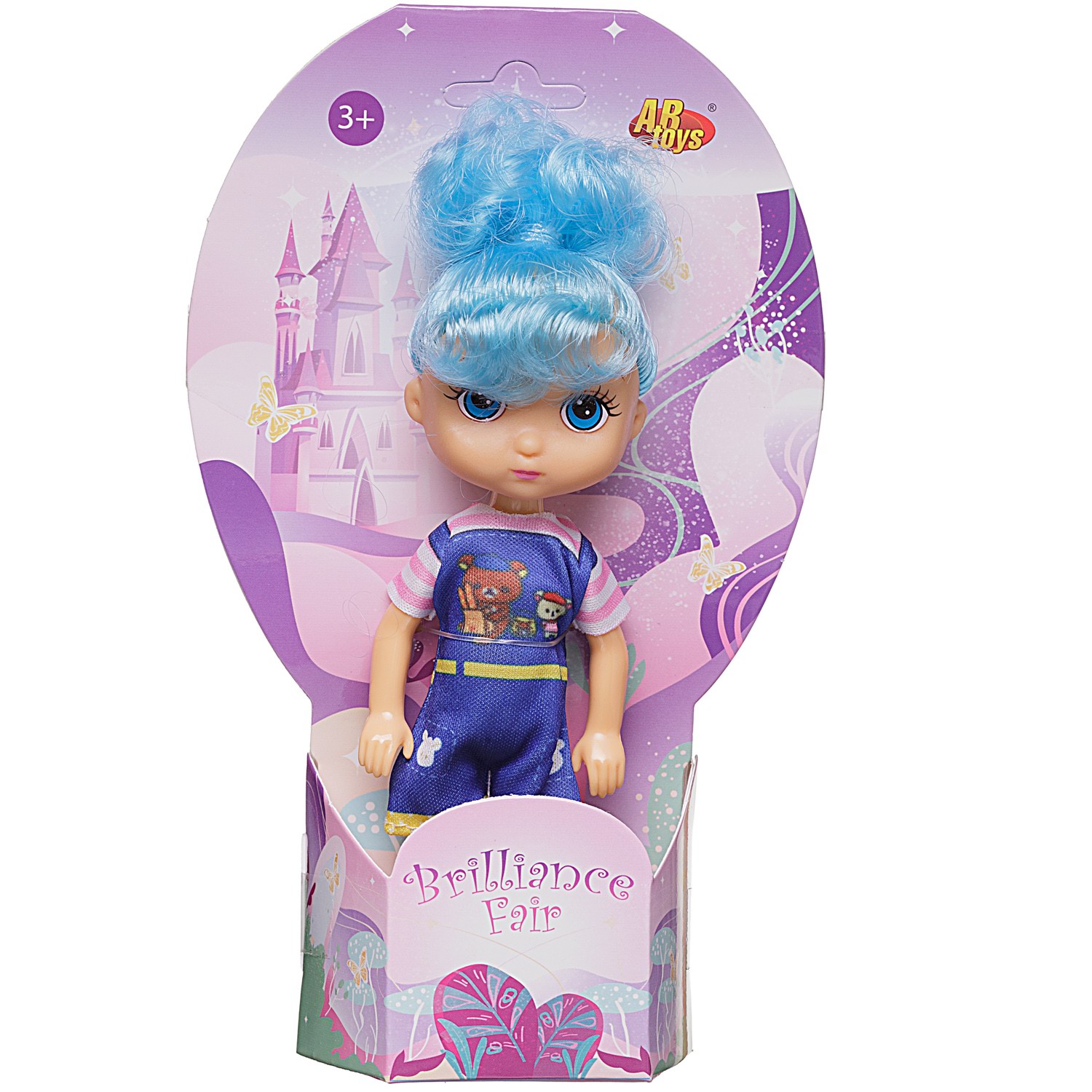 Кукла модельная Abtoys Времена года PT-01835/голубые - фото 1