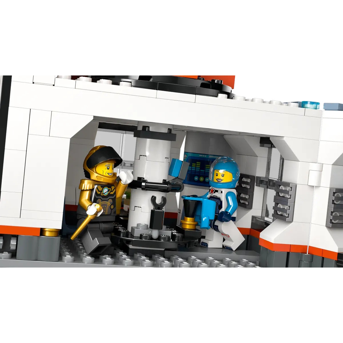 Конструктор LEGO City SpaceBase and RocketLaunchpad 1422 дет. - фото 4