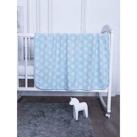 Плед Baby Nice Звёзды 100 x 140 см велсофт