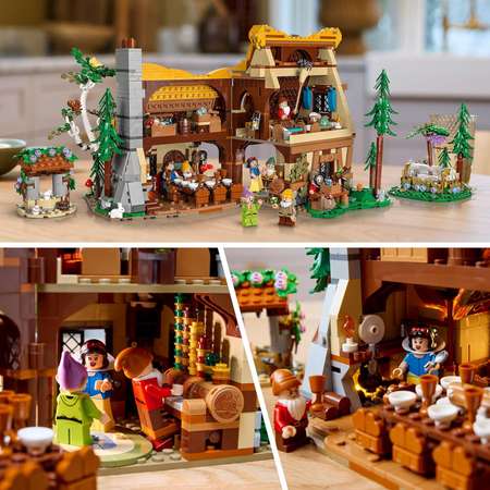 Конструктор LEGO Disney Princess Домик Белоснежки и семи гномов блочный