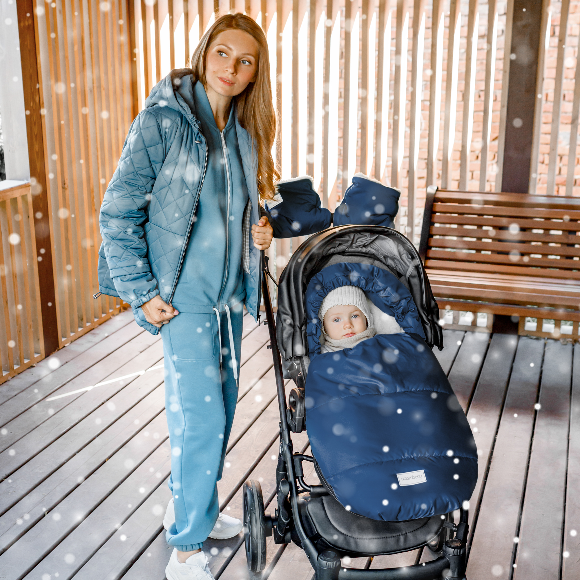 Конверт в коляску Amarobaby Travel - фото 4