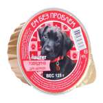 Влажный корм для собак Ем Без Проблем Говядина для щенков, 16 шт х 125 гр