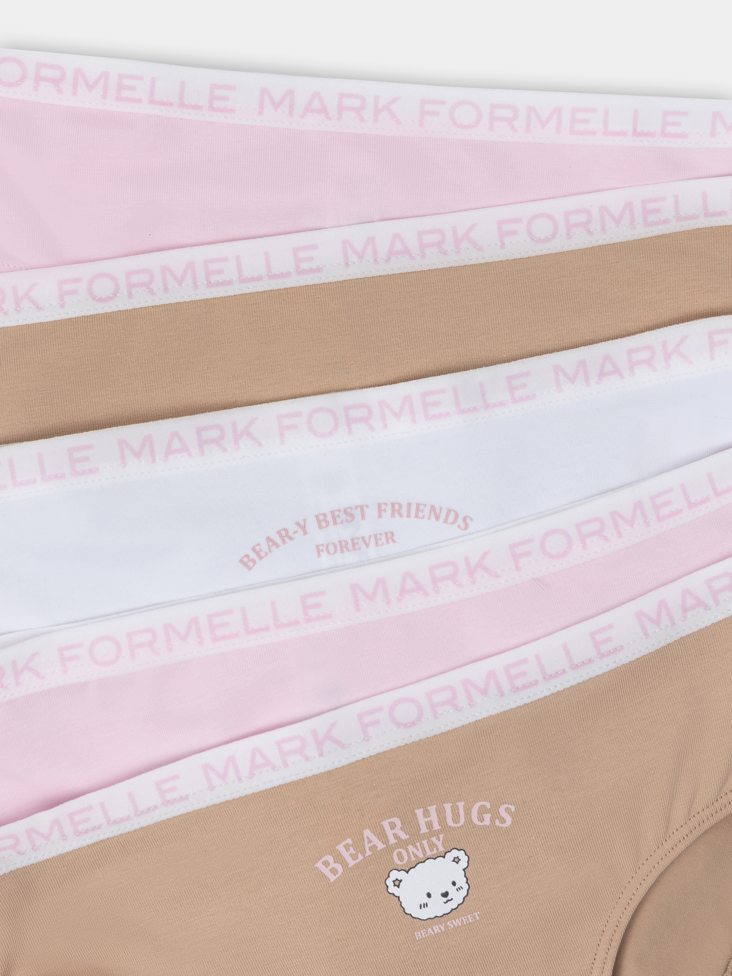 Трусы 5 шт Mark Formelle (Марк Формэль) 417749-5/обжаренный миндаль +печать - фото 3