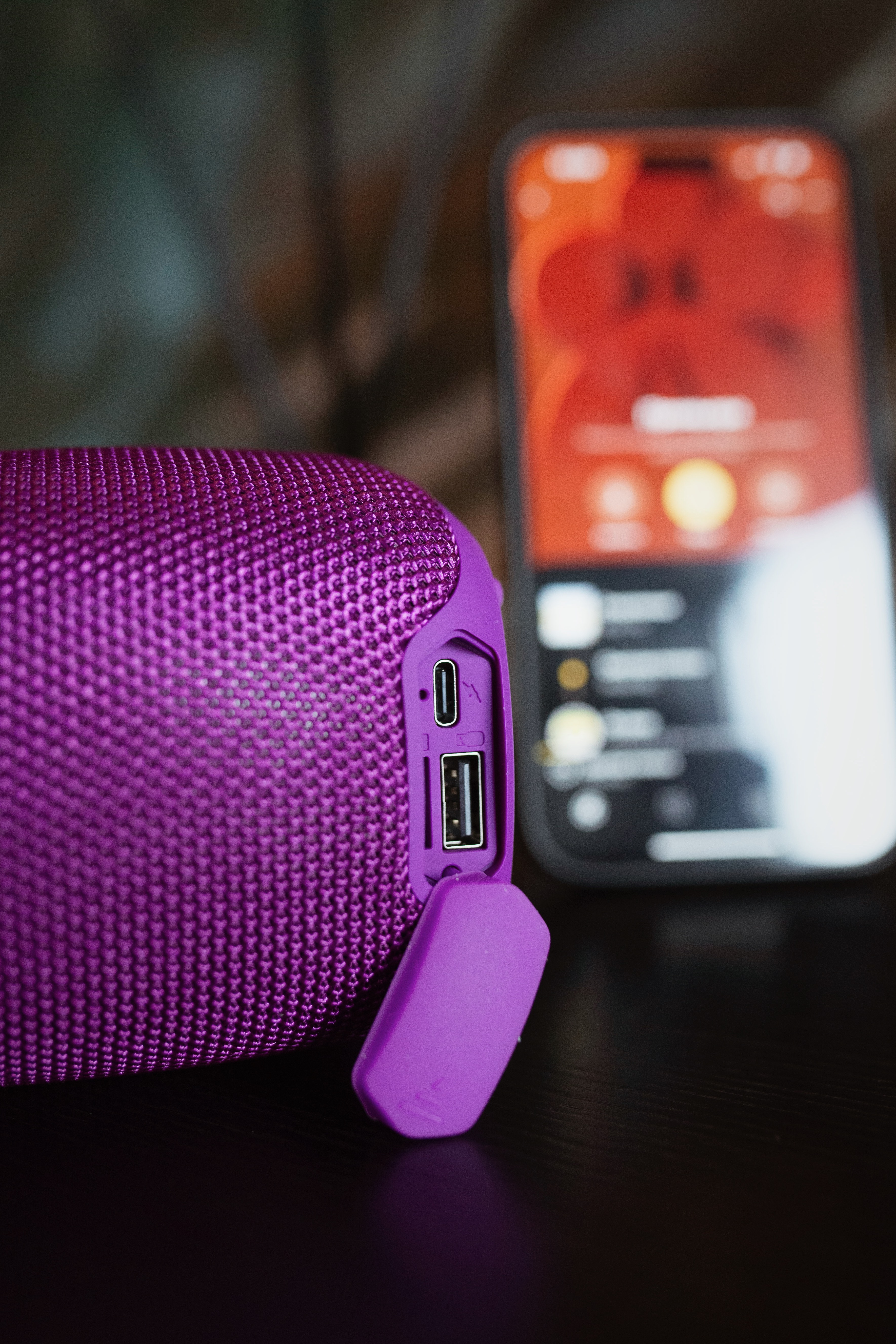 Bluetooth колонка More Choice BS33 Purple - фото 9