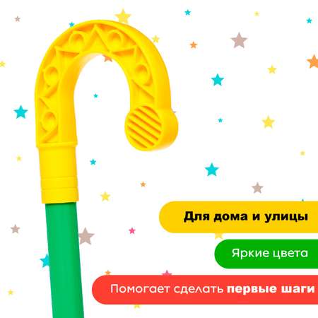 Каталка на палочке Sima-Land «Утка» звенит