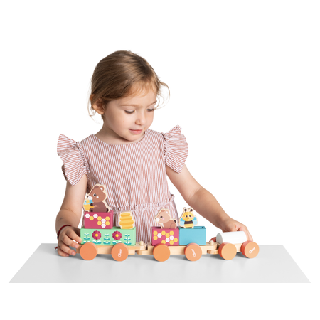 Каталка Chicco Поезд Тэдди многоцветный