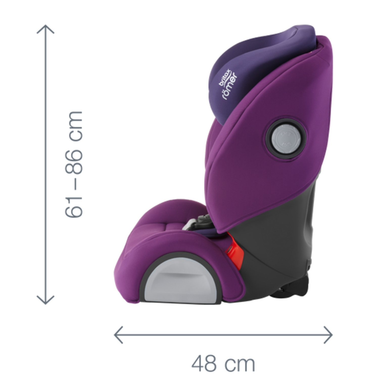 Автокресло Britax Roemer Evolva Blue Marble 1/2/3 (9-36 кг) - фото 13