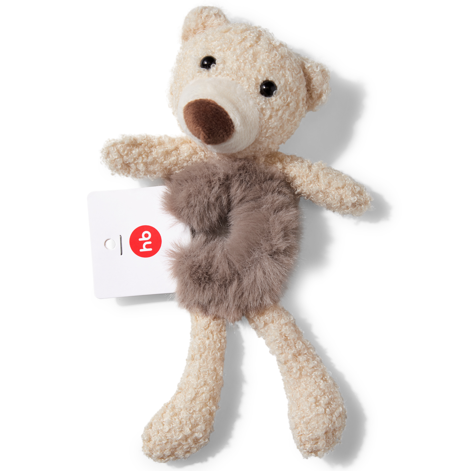 Резинка для волос Happy Baby бежевая в форме мишки 40050 - фото 12