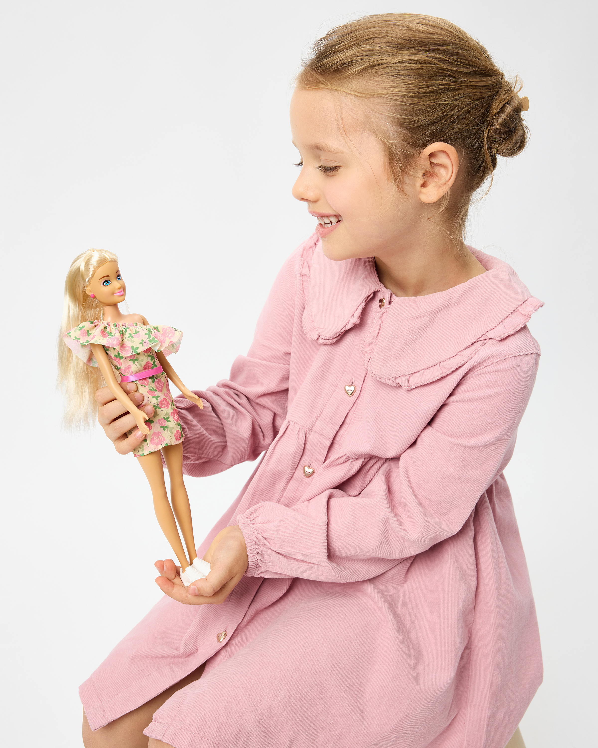 Кукла модельная Demi Star в платье на одно плечо высота 29 см 616582-1 - фото 7