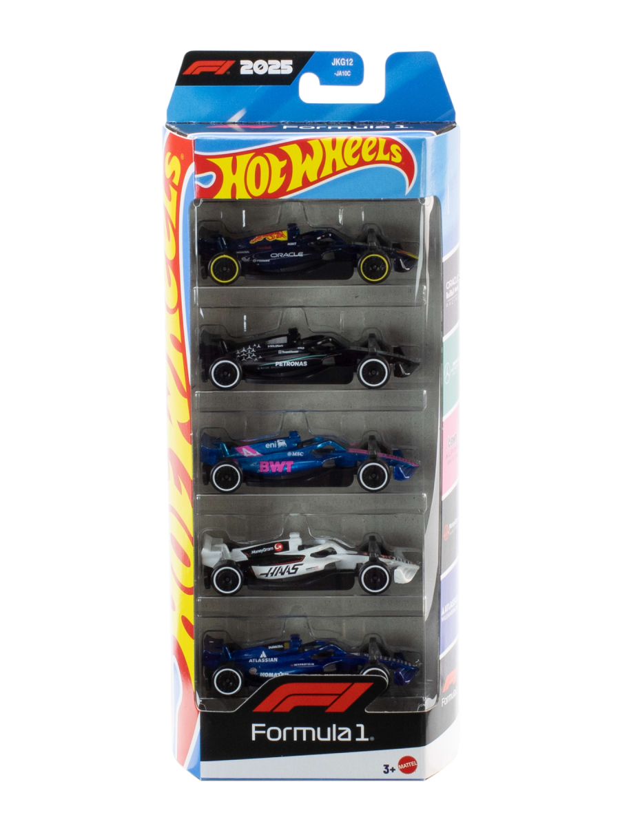 Болид Hot Wheels Коллекционные модели Формула 1 1:64 JLN11 - фото 2