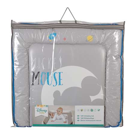 Матрас для пеленания Polini kids Disney baby Микки Маус 77*72см Серый