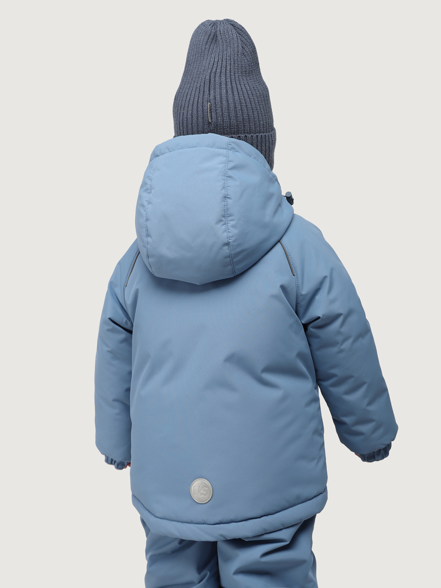 Куртка и полукомбинезон NIKASTYLE 7з0225 джинс - фото 3