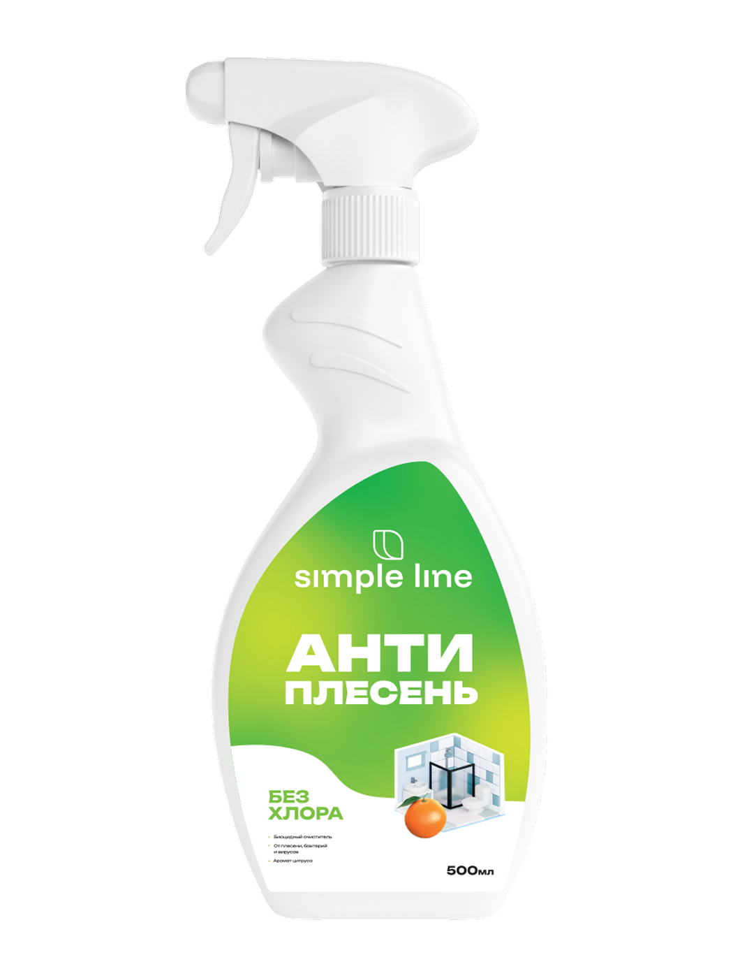 Средство от плесени и грибка Simple Line без запаха - фото 1