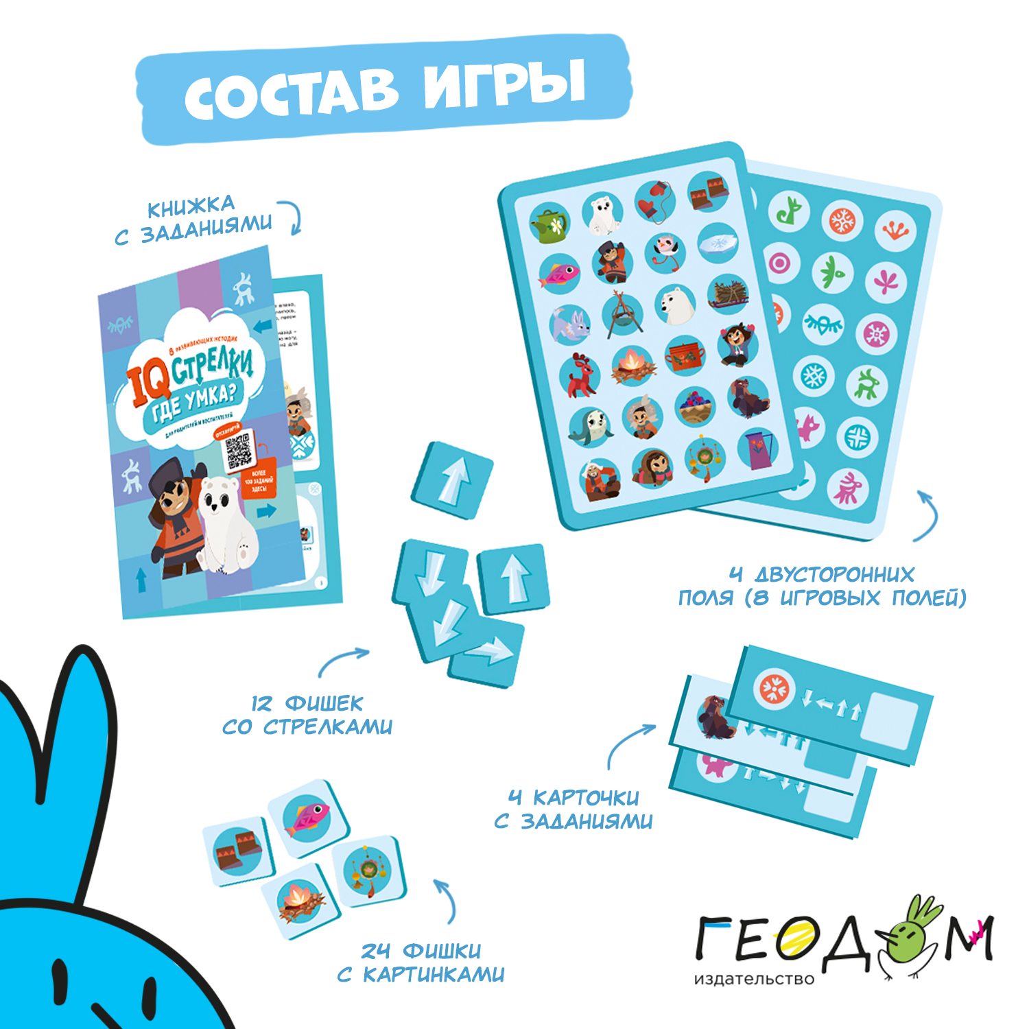 Настольная игра ГЕОДОМ Где Умка - фото 3