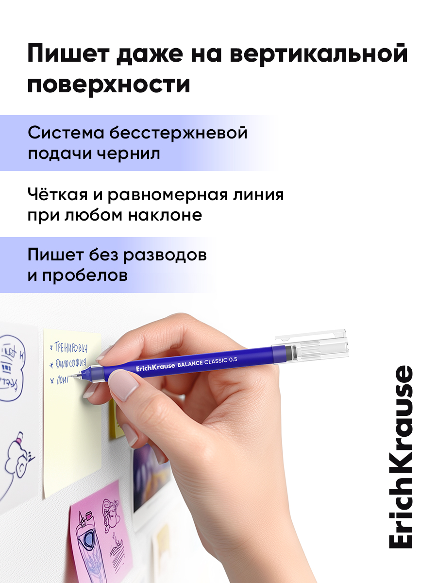 Ручка гелевая ErichKrause 12 шт. - фото 5