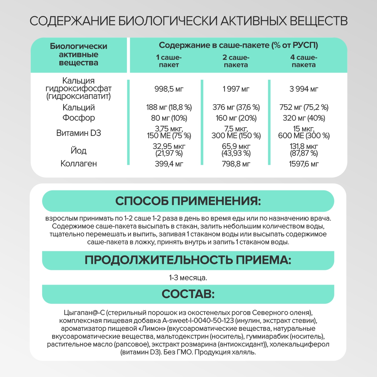 Цыгапан Остео Форте CigaPan Цыгапан кальций д3 для костей и суставов - фото 12