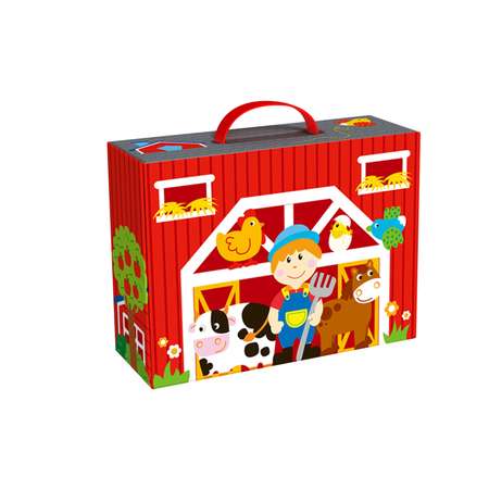 Игровой набор Tooky Toy Чемоданчик Ферма