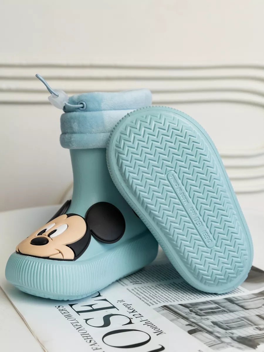 Резиновые сапоги ТопТошкин 014-микки-голуб - фото 5
