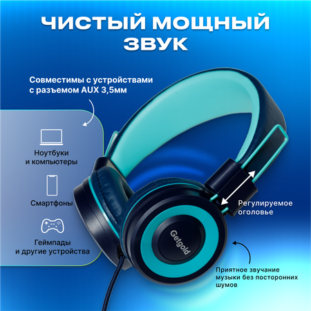 Наушники проводные MILLIANT ONE Накладные с микрофоном