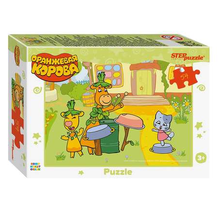 Пазл Step Puzzle Оранжевая корова классический в ассортименте