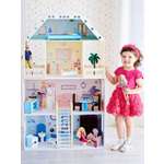 Домик для кукол PAREMO 130 см с мебелью