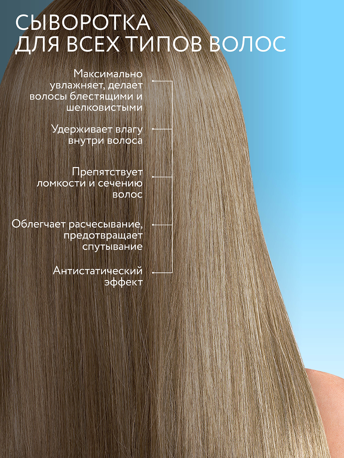 Сыворотка Ollin для увлажнения волос 250 мл - фото 2