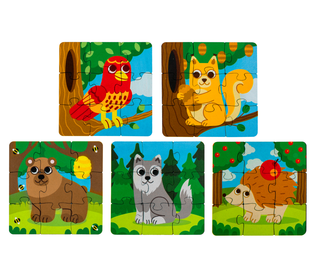 Пазл Active Puzzles деревянный - фото 1