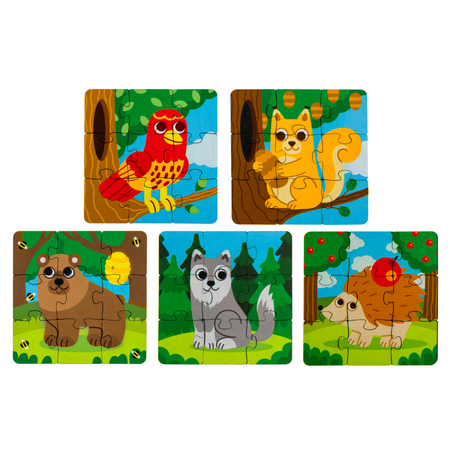 Пазл Active Puzzles деревянный