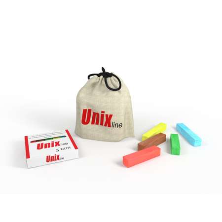Мел сухой UNIX line 5 шт.
