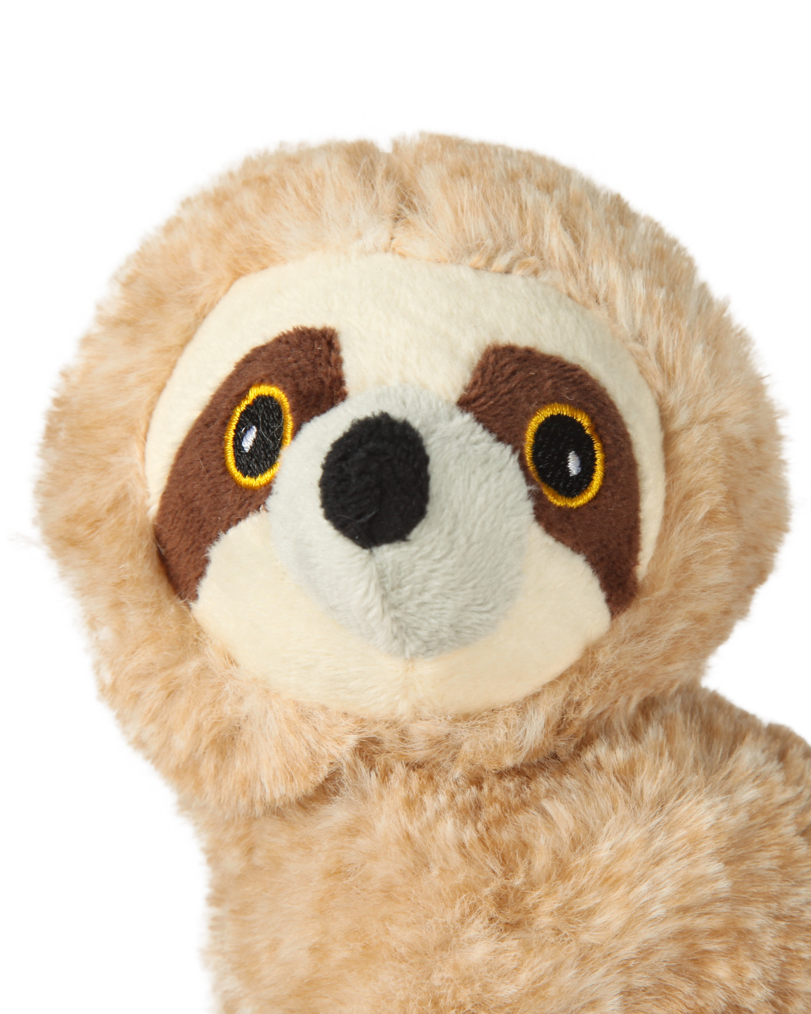 Игрушка для собак Barbaks Ленивец Леонид пищит с канатиком 60*26см - фото 2